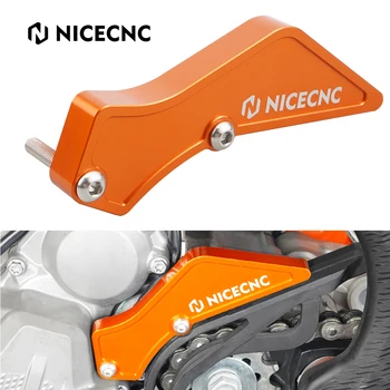 NiceCNC 4t-taktné Reťazca Prípade Šetrič Ozubeného Stráže Kryt Pre KTM 250 350 V-F 17-23 250 350 SXF XC-F 16-22 250 350 XCF-W V-F Šiestich Dní