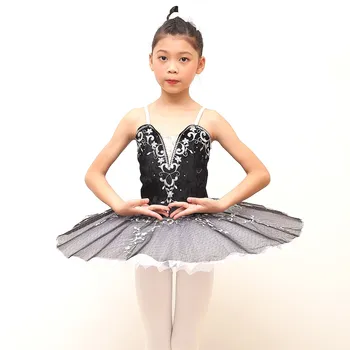Profesionálne Balet Tutu Sukne Pre Balerína Crystal Drahokamu Šaty Krasokorčuľovanie Výkon Šaty Biele Labutie Jazero Oblečenie