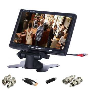 7 Palcový Displej Monitora Displayer bez Nahrávanie Videa Funkcie pre ryby fotoaparát rúry kamery cctv monitor fotoaparátu