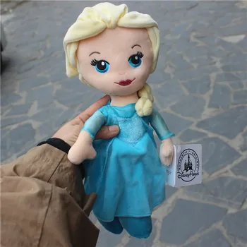 30 CM Mrazené Elsa Disney Bábiky Snehová Kráľovná, Princezná Elsa Bábika Plyšové Hračky Plyšové Deti Dievča Hračky Narodeniny Vianočný Darček
